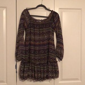 Off Shoulder Flowy Dress